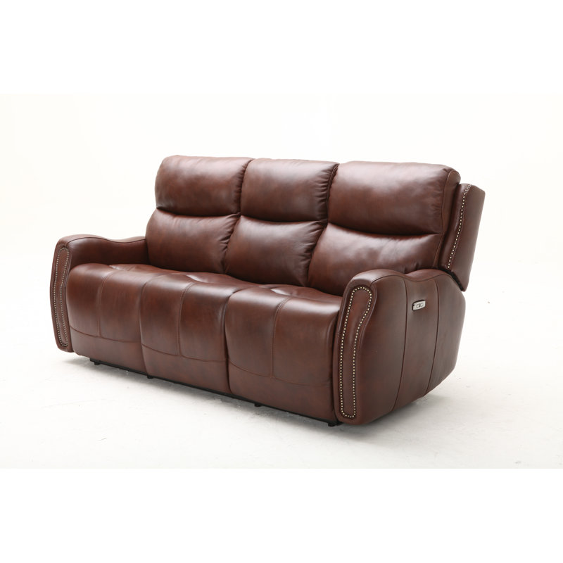 Southern Motion Ellington Leather Reclining Sofa Wayfair