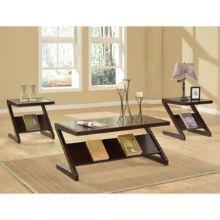Timberville 3 Piece Coffee Table Set by Latitude Run Purchase