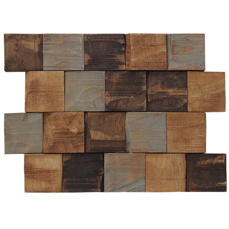 Ecotessa Terra Kayu Contours 9 X 13 Wood Look Tile Wayfair
