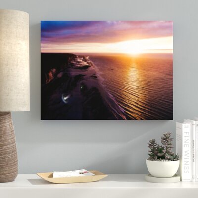 'Mountain and Cliffs (221)' Photographic Print on Canvas Ebern Designs Size: 11