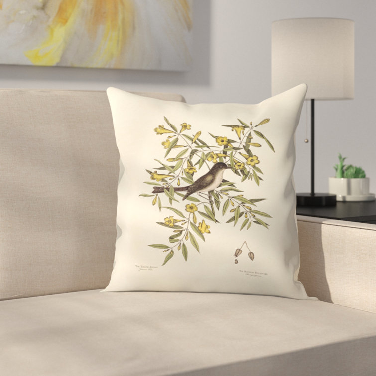 wayfair yellow throw pillows