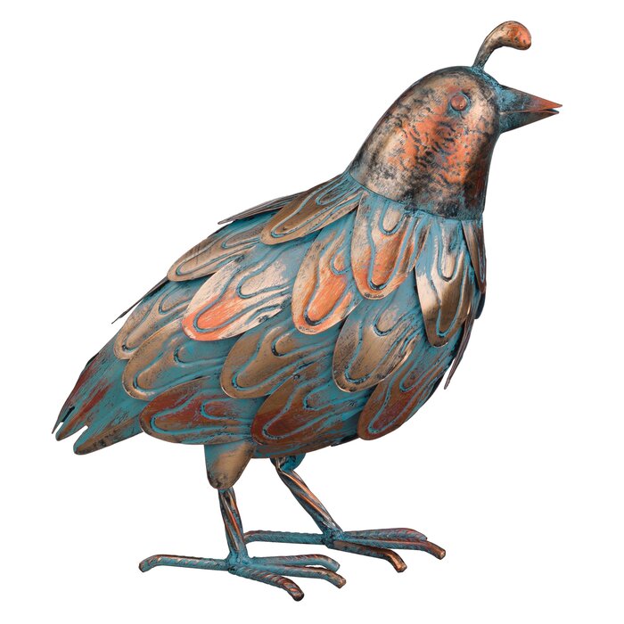 Regal Art & Gift Quail Looking Up Statue & Reviews | Wayfair