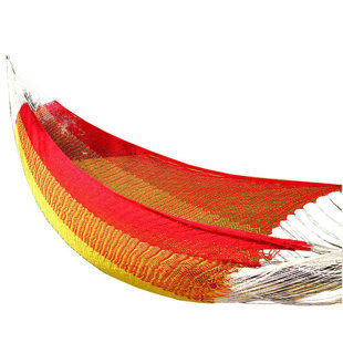 Go to store & view more images Lisa Double Tree Cotton Hammock by Freeport Park