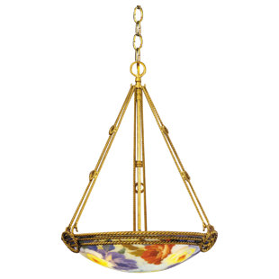 Go to store & view more images 3-Light Bowl Chandelier by JB Hirsch Home Decor