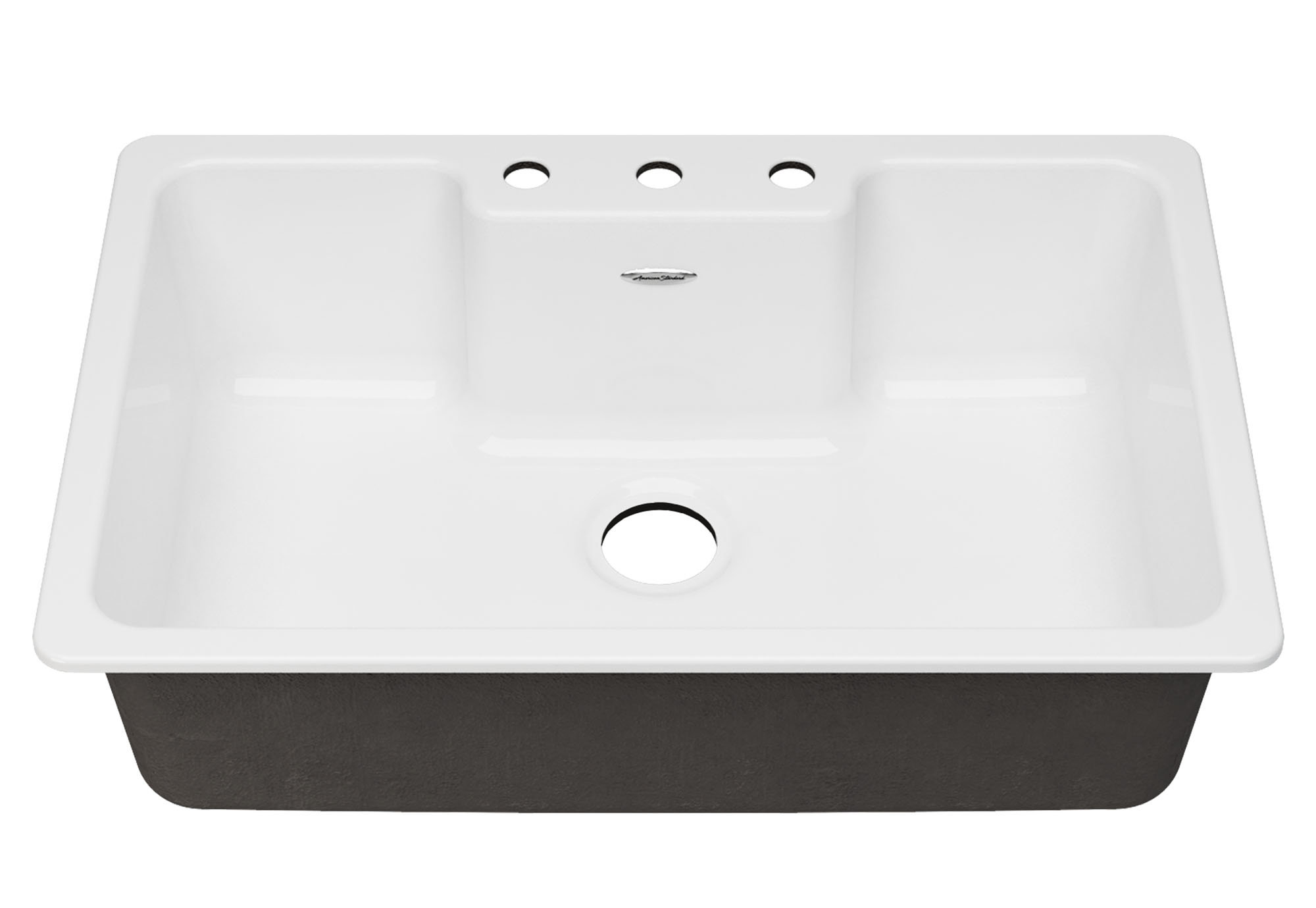 American Standard Quince 33 L X 22 W Drop In Kitchen Sink