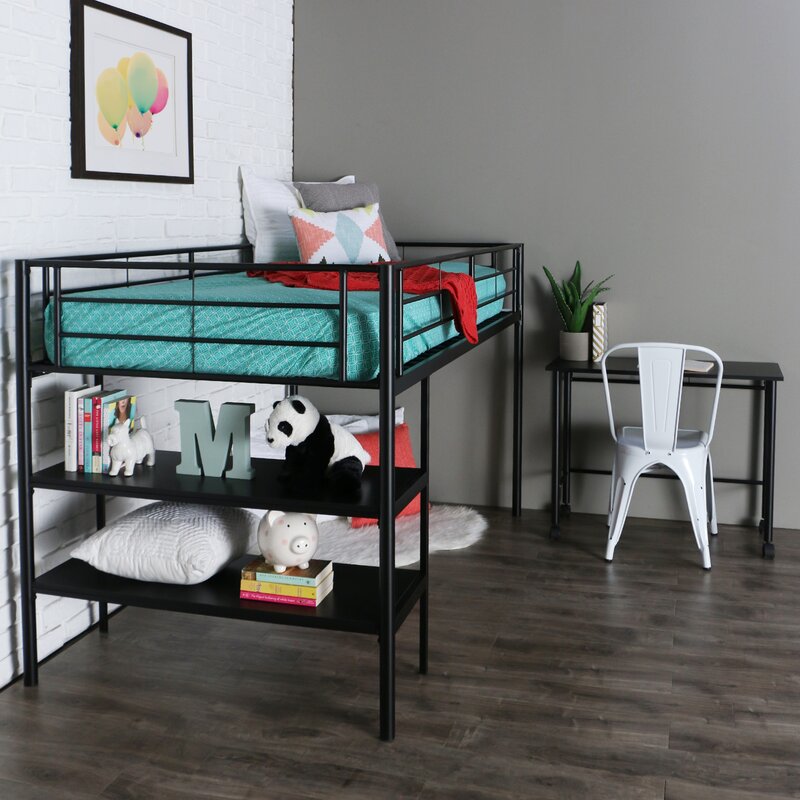 bunk bed side table