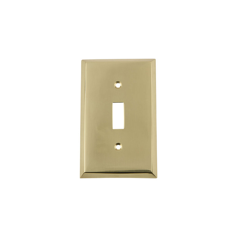 Nostalgic Warehouse New York 1 Gang Toggle Light Switch Wall Plate Reviews Wayfair Nostalgic Warehouse New York 1 Gang Toggle Light Switch Wall Plate Reviews Wayfair