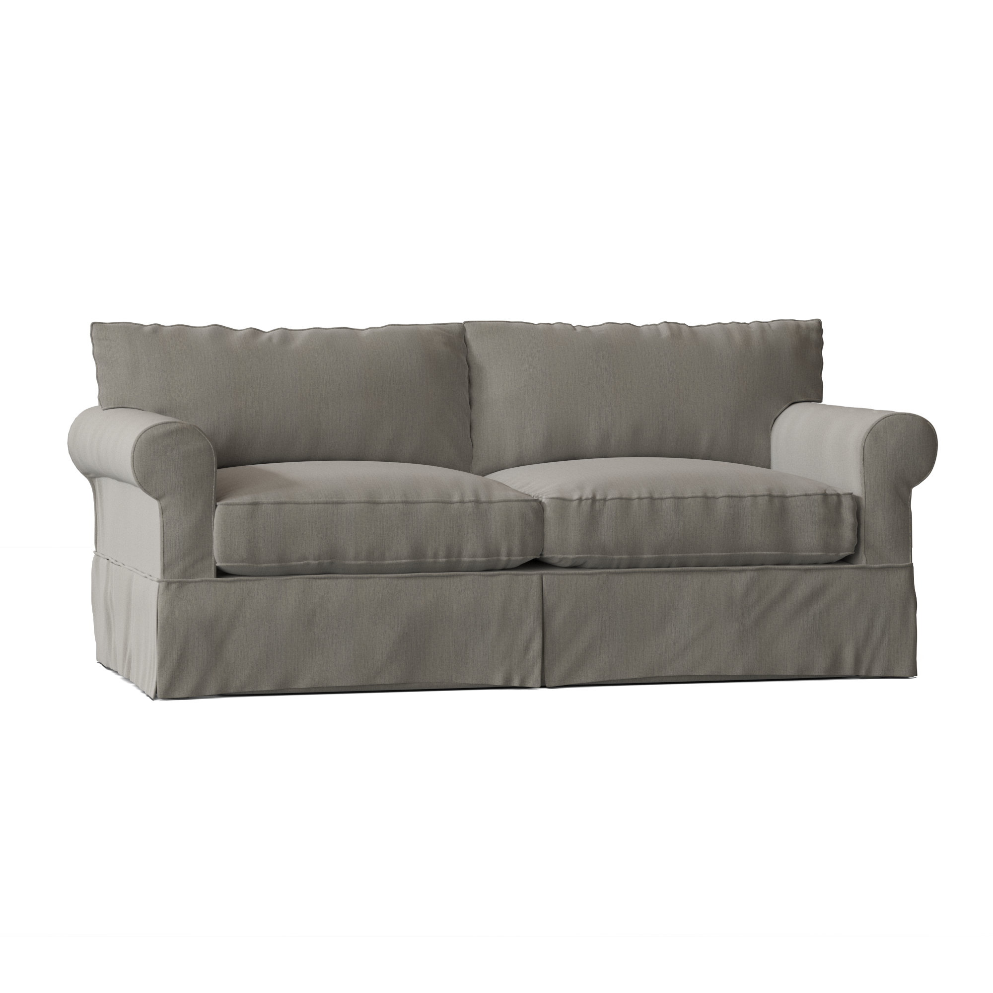 Birch Lane 84 Wide Rolled Arm Slipcovered Sofa Reviews Wayfair