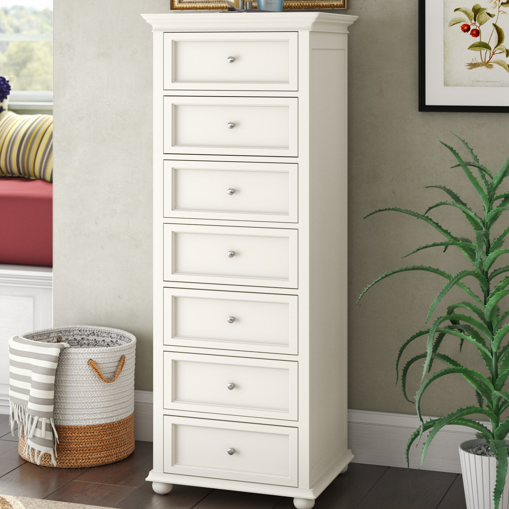 Andover Mills Jago 7 Drawer Lingerie Chest Reviews Wayfair