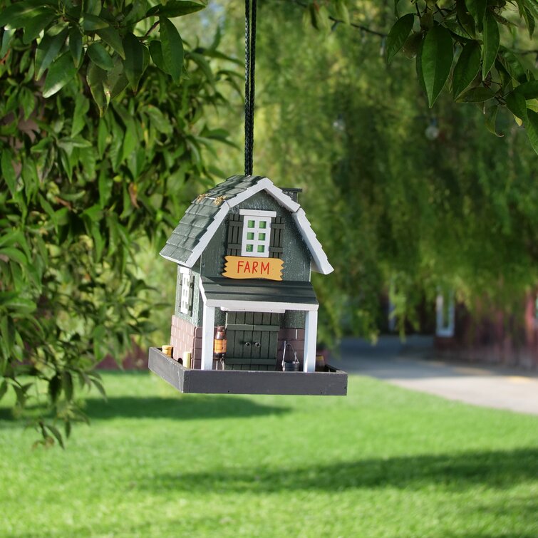Outdoor Garden Yard Decor Themed Mesh Bird Feeders Attract Birds To Garden Attached On Tree Birdseed Holder