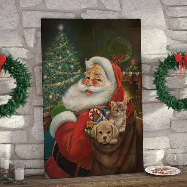 santa claus painting easy