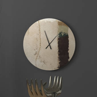 East Urban Home Oversized Niemann Wall Clock Wayfair
