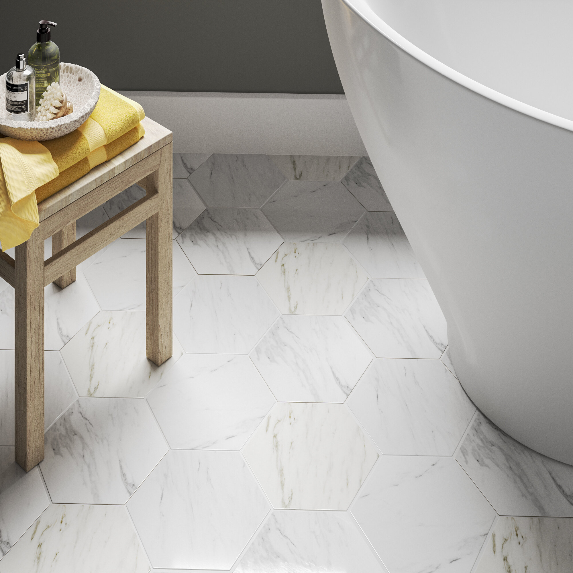 Elitetile Eterno 9 X 10 Porcelain Stone Look Wall Floor Tile Reviews Wayfair