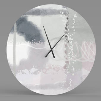 Ophelia Co Oversized Easterwood Metal Wall Clock Reviews Wayfair Ca