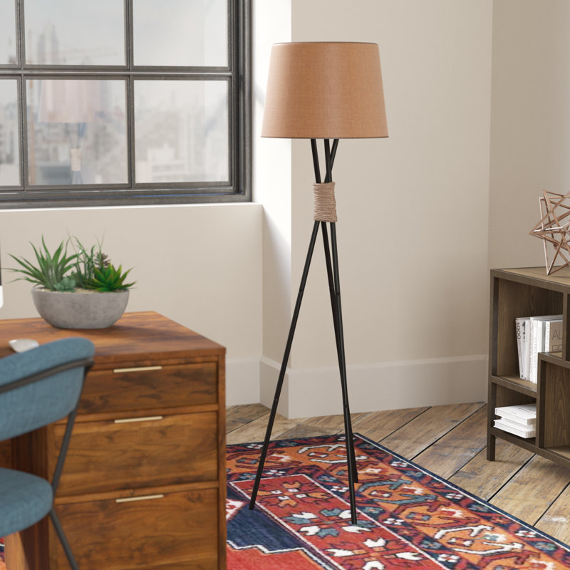 Bloomsbury Market Newnan 149 Cm Tripod Floor Lamp Reviews Newnan 149 Cm Tripod Floor Lamp