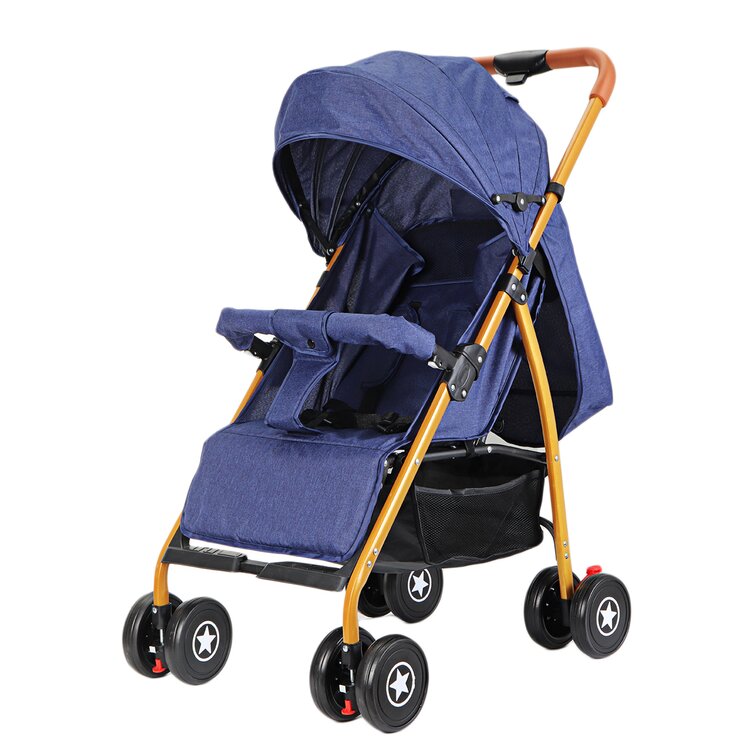 wayfair.com | Foldable Lightweight Aluminum Alloy Baby Stroller