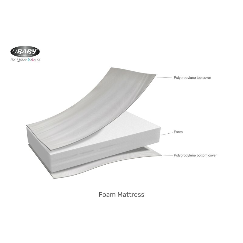 obaby mattress 120 x 60