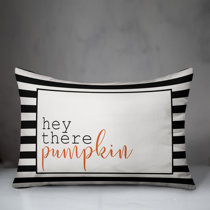 sequin pumpkin pillow