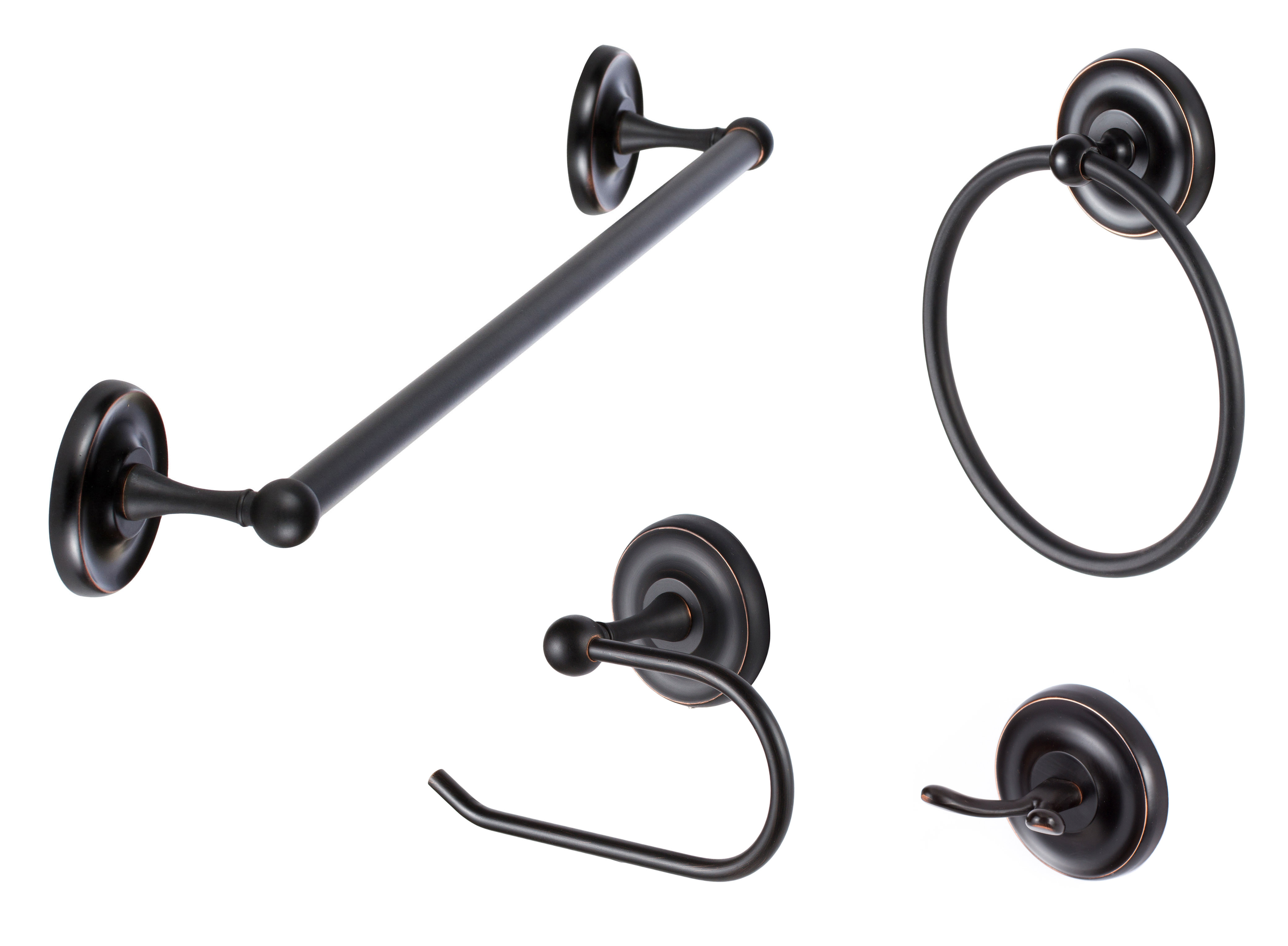 SureLocHardware Pinedale 4 Piece Bathroom Hardware Set Wayfair