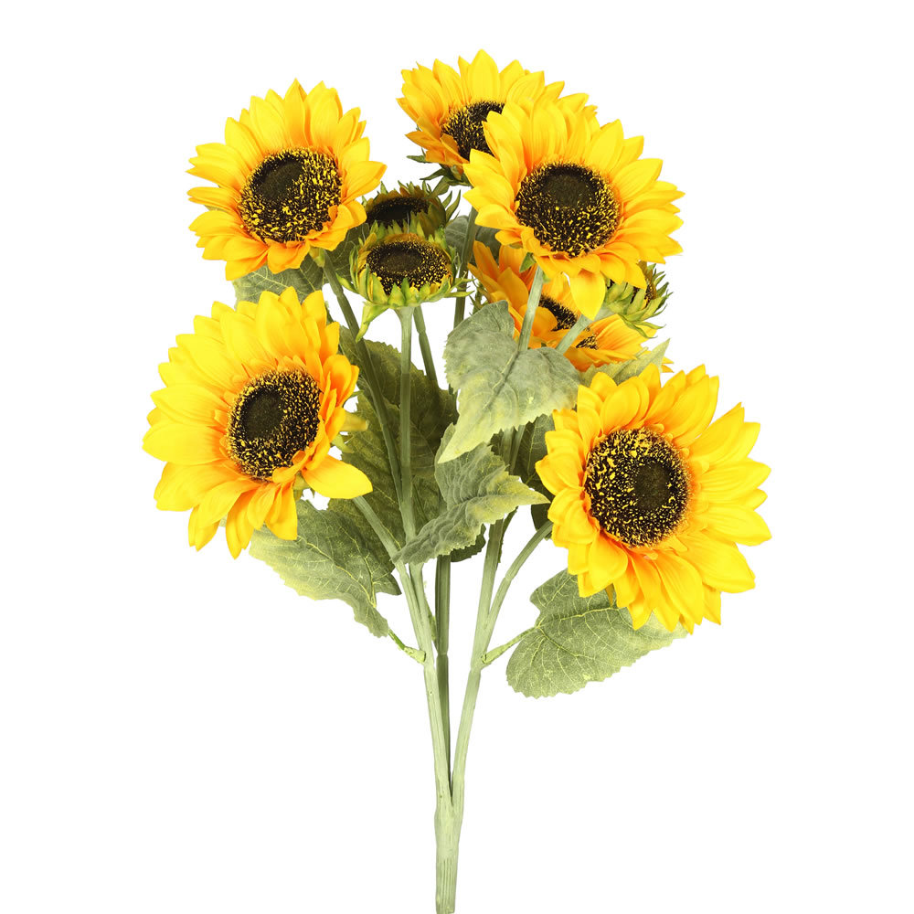 August Grove® Artificial Sunflower Bush & Reviews | Wayfair