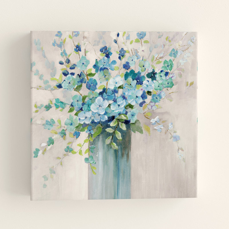 Sea Isle Wildflowers Wrapped Canvas Painting On Canvas Reviews