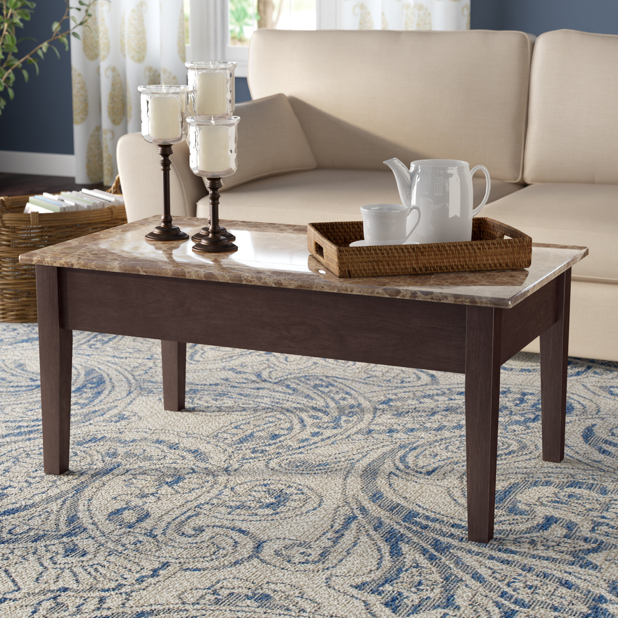 Andover Mills Carterville Lift Top Coffee Table With Storage - Andover Mills Carterville Lift Top Coffee Table With Storage