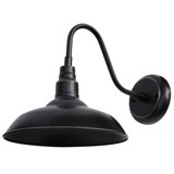 Black Gooseneck Barn Light Wayfair