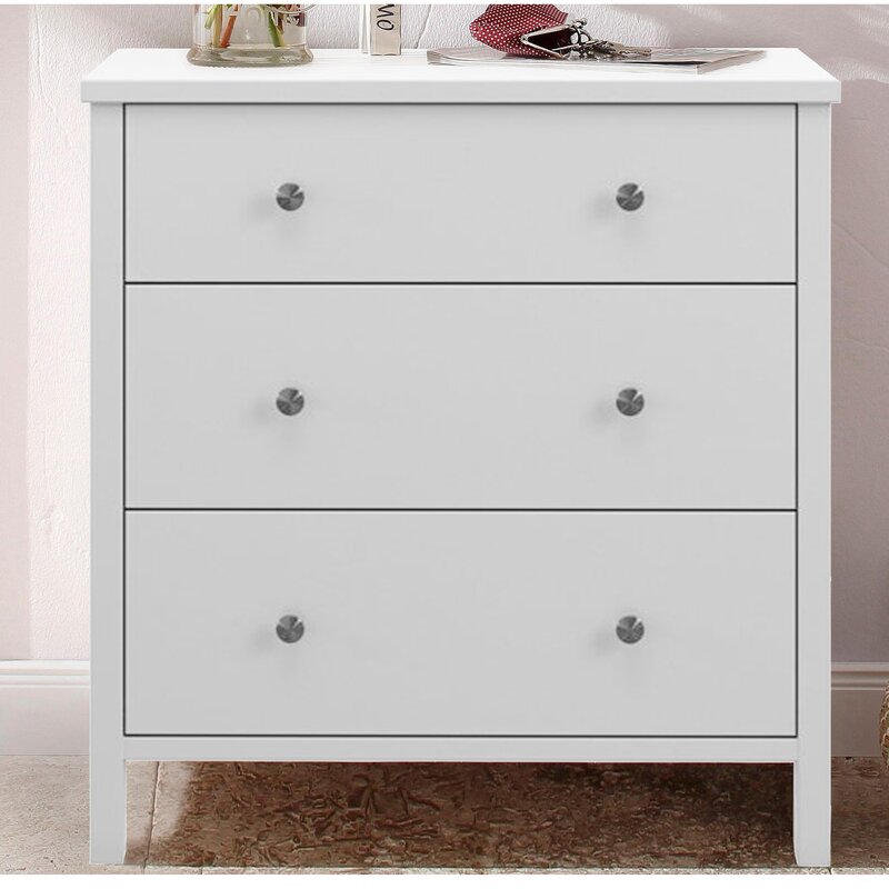 ClassicLiving Sparland 3 Drawer Chest & Reviews | Wayfair.co.uk