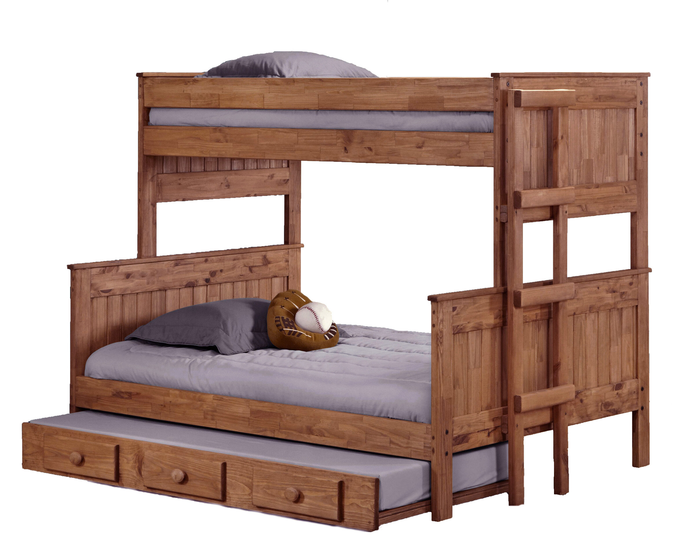 full size trundle bunk beds