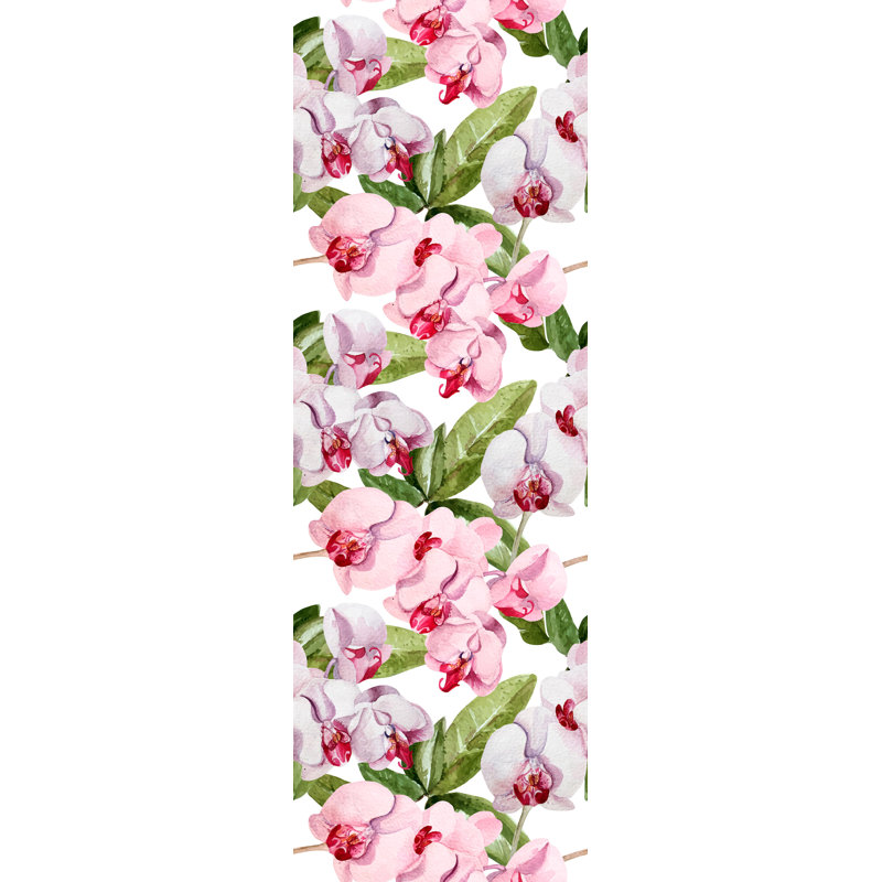 Bungalow Rose Nebraska Removable Orchid 8 33 L X 25 W Peel And