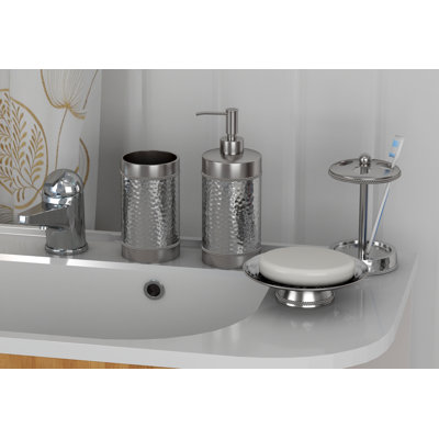 Mandurah 4 Piece Metal Bathroom Accessory Set