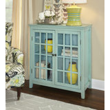 Farmhouse Rustic Blue Accent Chests Cabinets Birch Lane