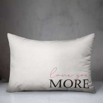 Winston Porter Tolman All You Need Is Love And A Porch Indoor Outdoor Lumbar Pillow Wayfair