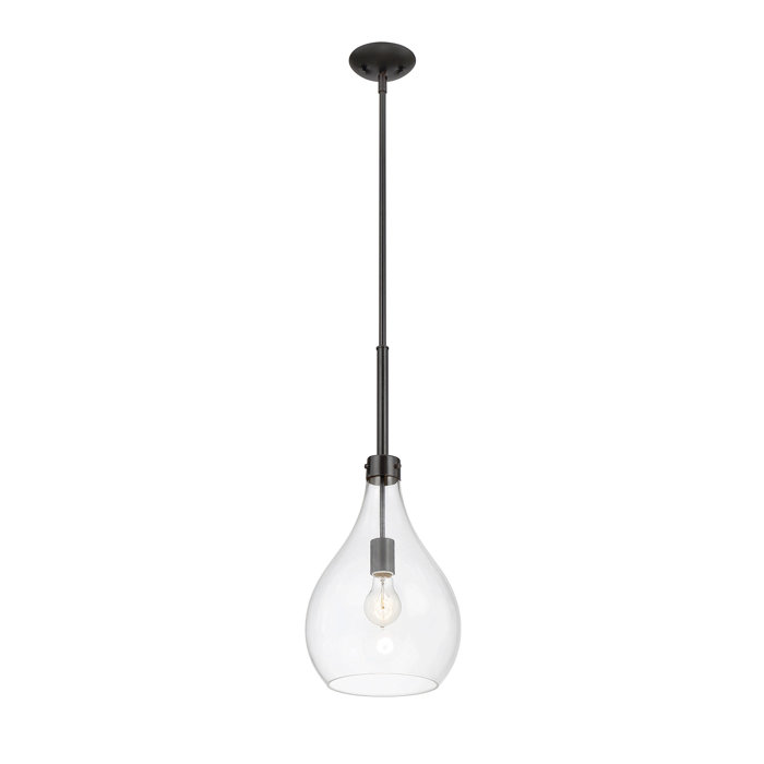 Nan 1 Light Single Teardrop Pendant Nan 1 Light Single Teardrop Pendant