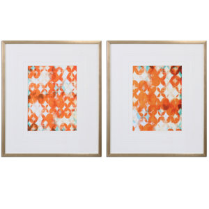 'Modern' 2 Piece Framed Painting Print Set