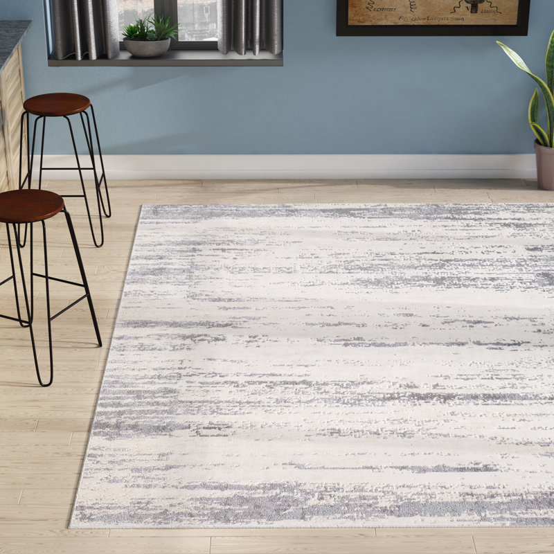 Bridgeton Distressed Modern Abstract Multicolor Area Rug