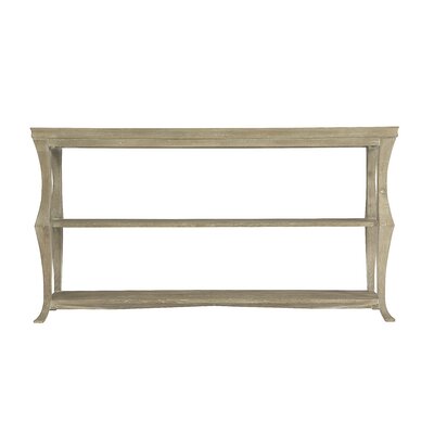 Bernhardt Rustic Patina 60" Solid Wood Console Table  Color: Sand