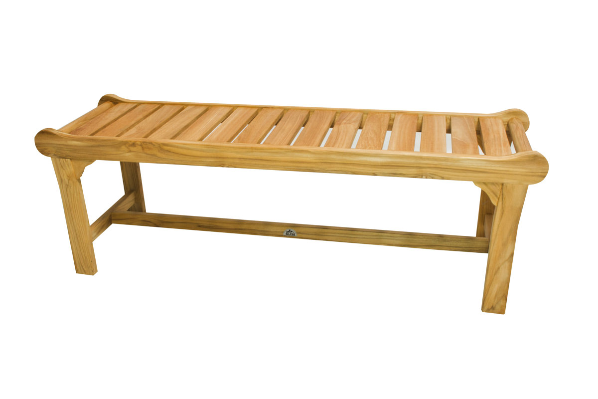 Wood Park Bench - Cozy California Farmhouse Style {Home Decor Inspiration}