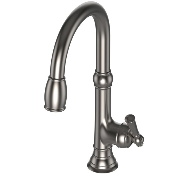 Newport Brass Jacobean Pull-Down Single Handle Kitchen Faucet & Reviews ...