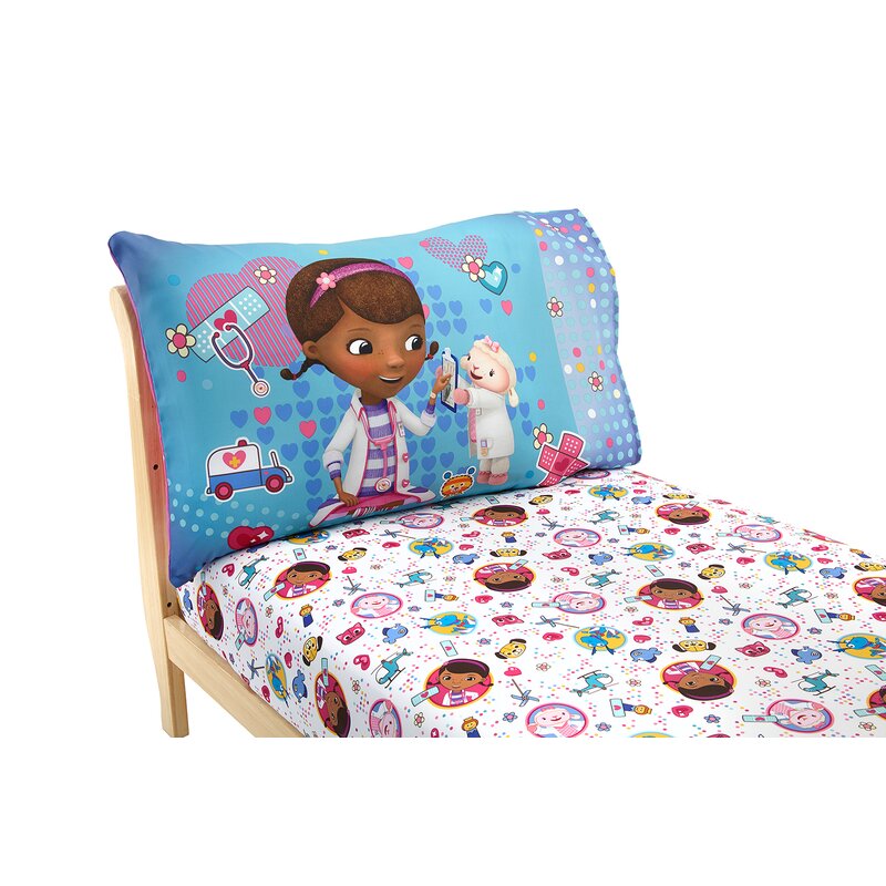 Disney Doc Mcstuffins 2 Piece Toddler Bedding Set Wayfair