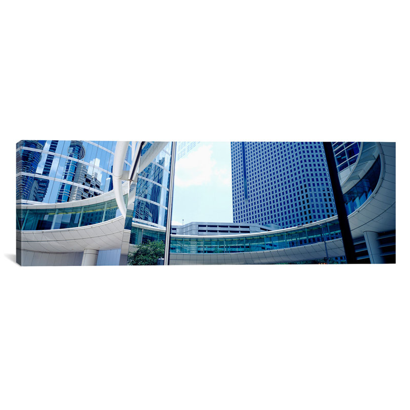 East Urban Home Enron Center Houston Texas Photographic Print On Canvas Wayfair