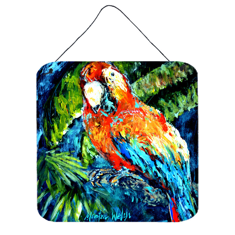 East Urban Home Yo Mama Parrot Wall Décor Wayfair East Urban Home Yo Mama Parrot Wall