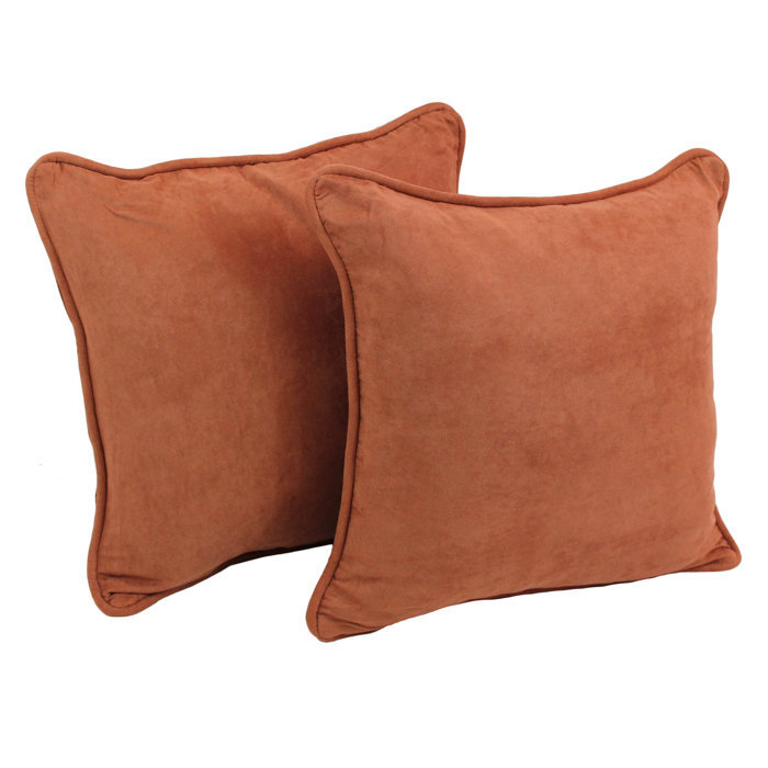 Three Posts Lehigh Microsuede Throw Pillow Reviews Wayfair