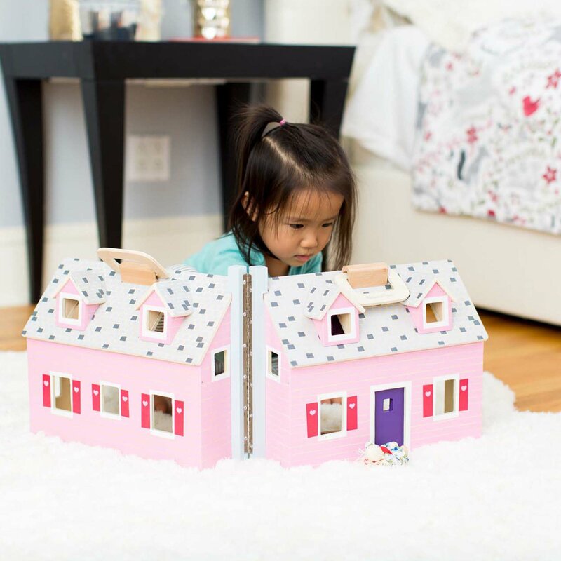 melissa and doug mini dollhouse