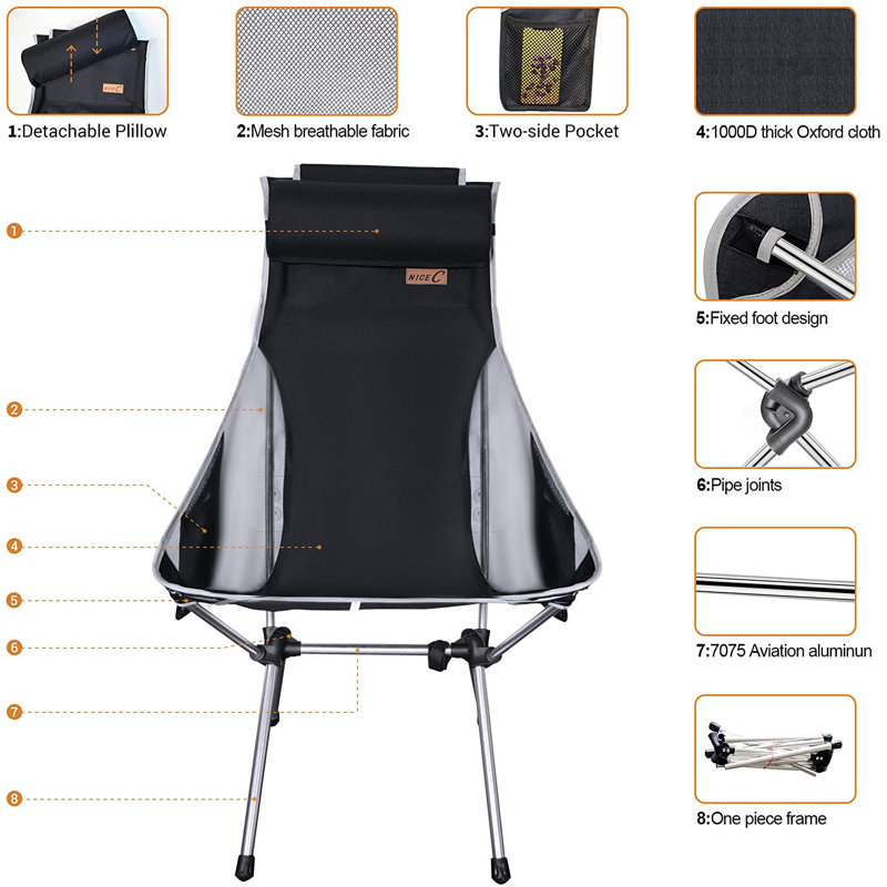 ultralight high back chair