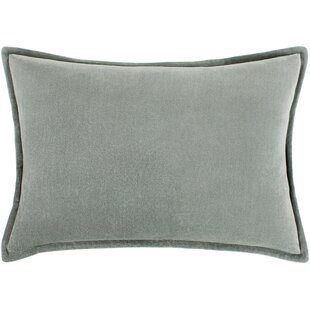 sage green velvet pillow