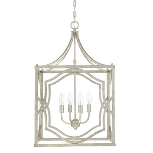 Destrey 4-Light Foyer Pendant