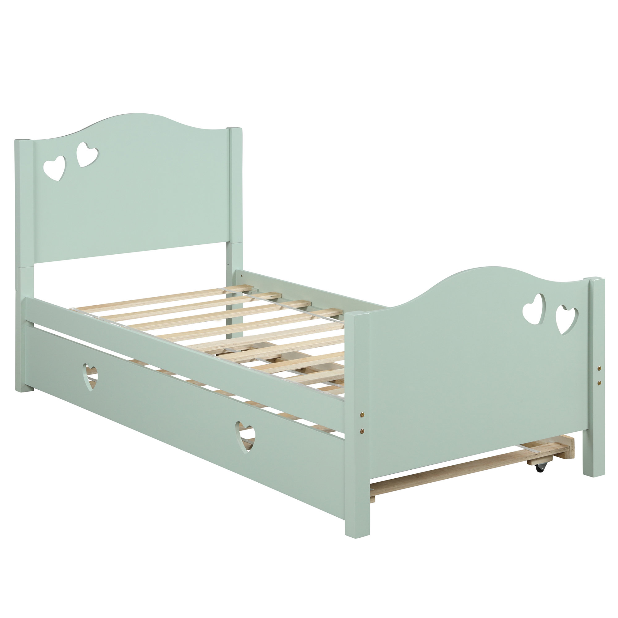 bed between toddler and twin