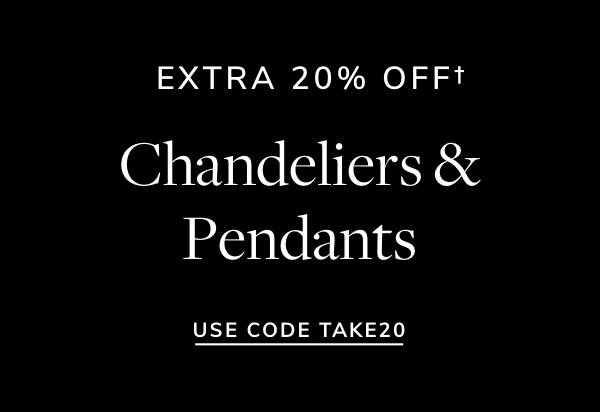 EXTRA 20% OFFt Chandeliers Pendants USE CODE TAKE20 