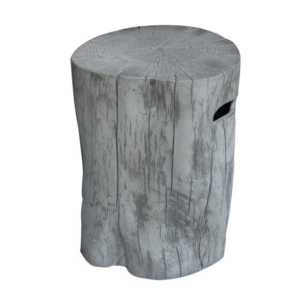 Elementi Manchester Concrete Stool For Gas Fireplaces Wayfair Co Uk